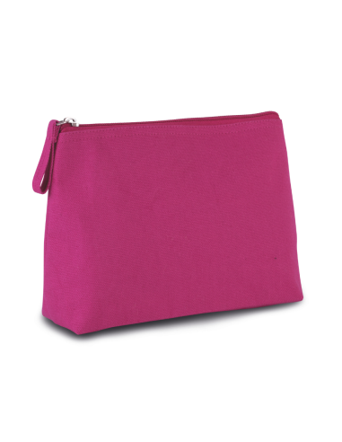 KIM-KI0724-TOILETRY BAG IN COTTON CANVAS